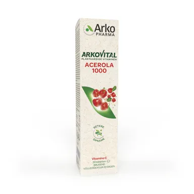 Arkovital Acerola 1000 Bruistabletten Vitamine C 20 Tabletten