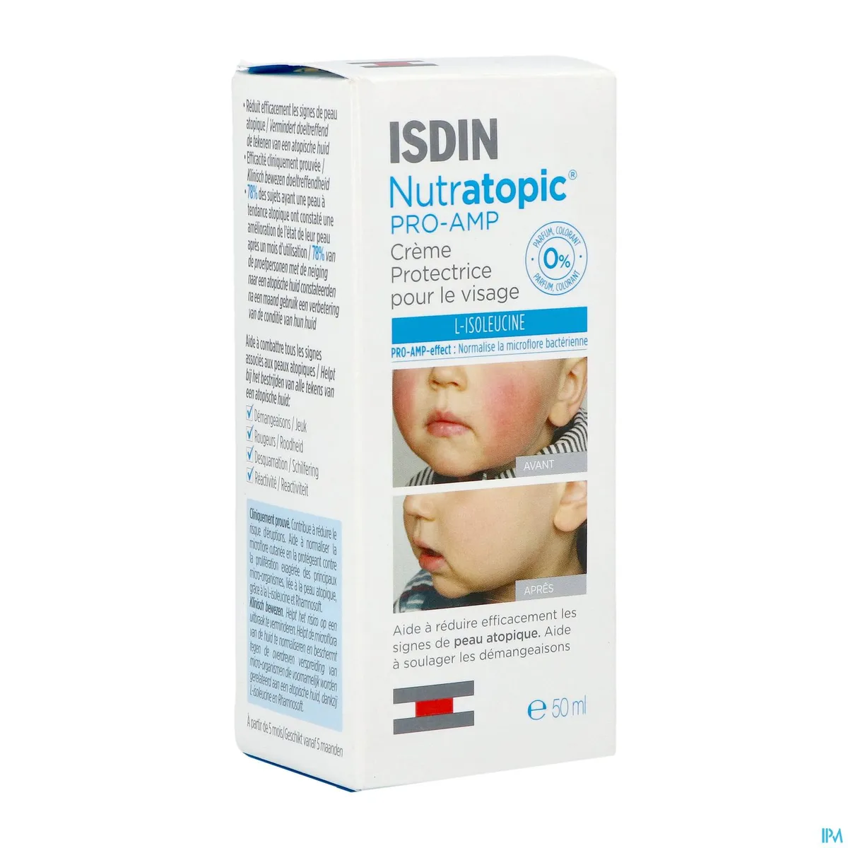 Isdin Nutratopic Gezichtscrème 50 ml