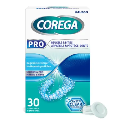 Corega Pro Protège Dents 30 Tablettes