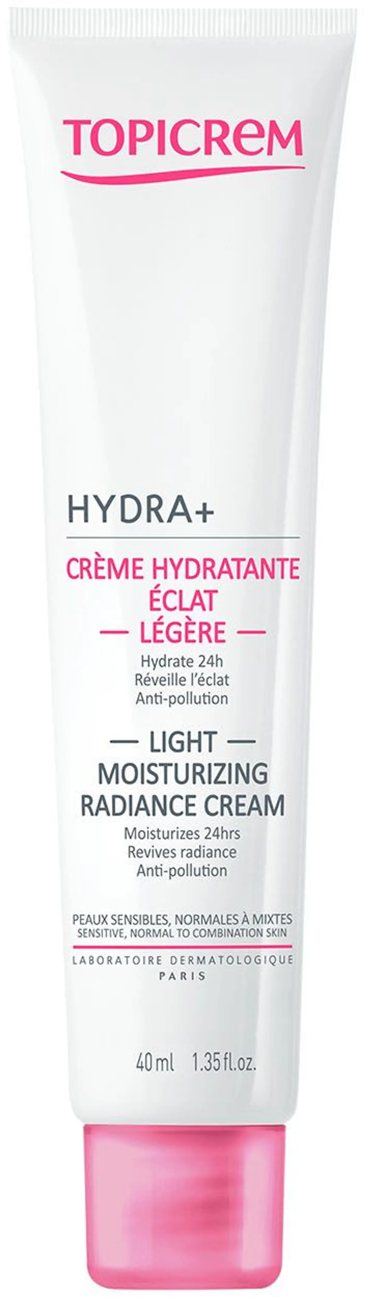 Topicrème Hydratante + Crème Hydratante Eclat Légère 40ml