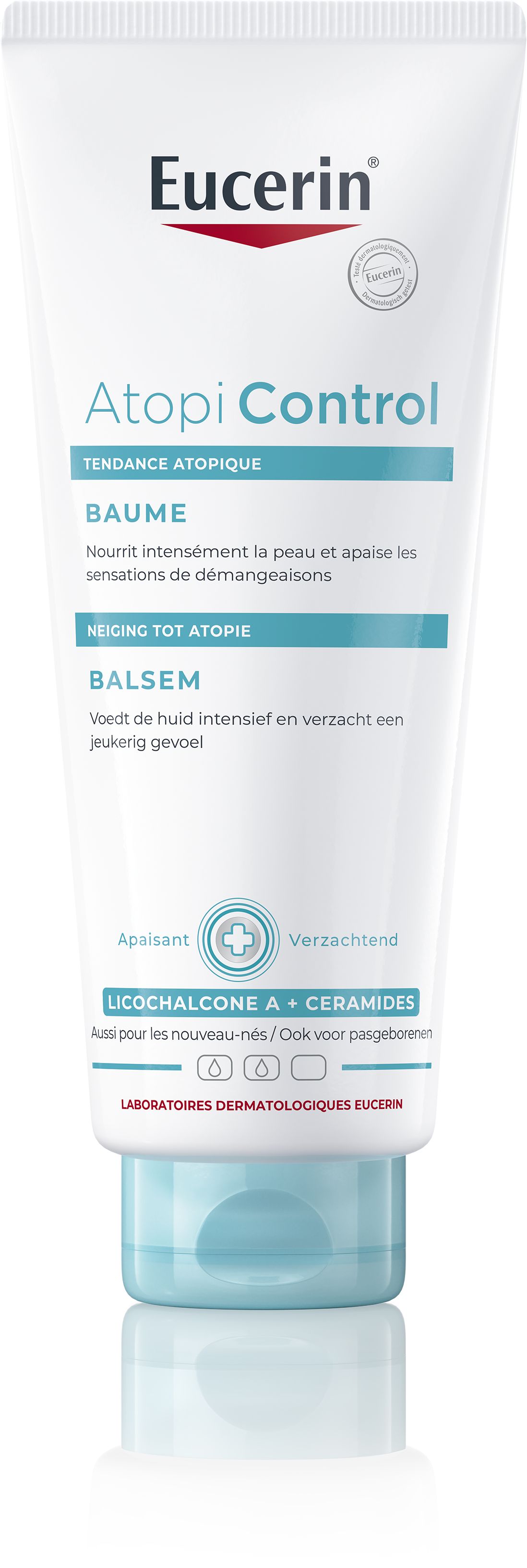 Eucerin AtopiControl Balsem Snel Absorberend Zeer Droge Huid met neiging tot Atopie Tube 400ml - Eucerin