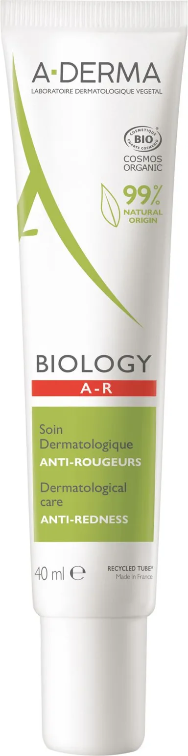 A-Derma Biology A. R. Dermatologische Verzorging Tegen Roodheid 40Ml