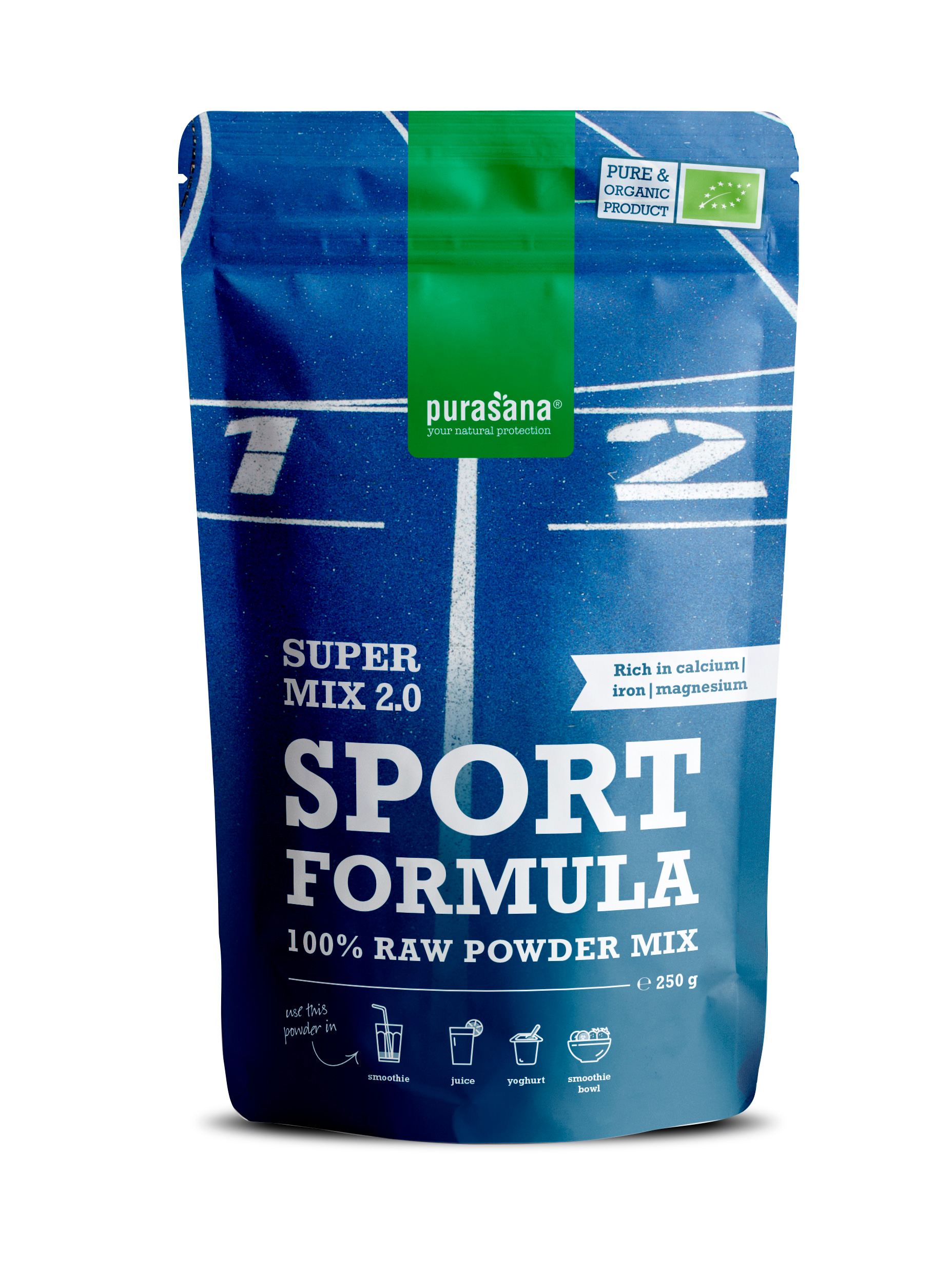 Purasana Superfoods Sport Mix 2.0 Bio 250 g - Purasana