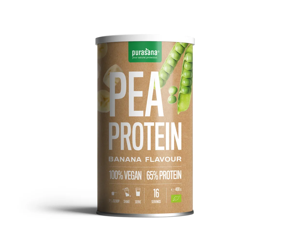 Purasana Protein Pea Banana 400 g