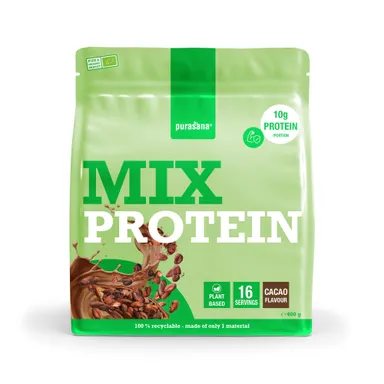 Purasana Protein Mix Pea-Sunflower-Hemp Cacao 400 g