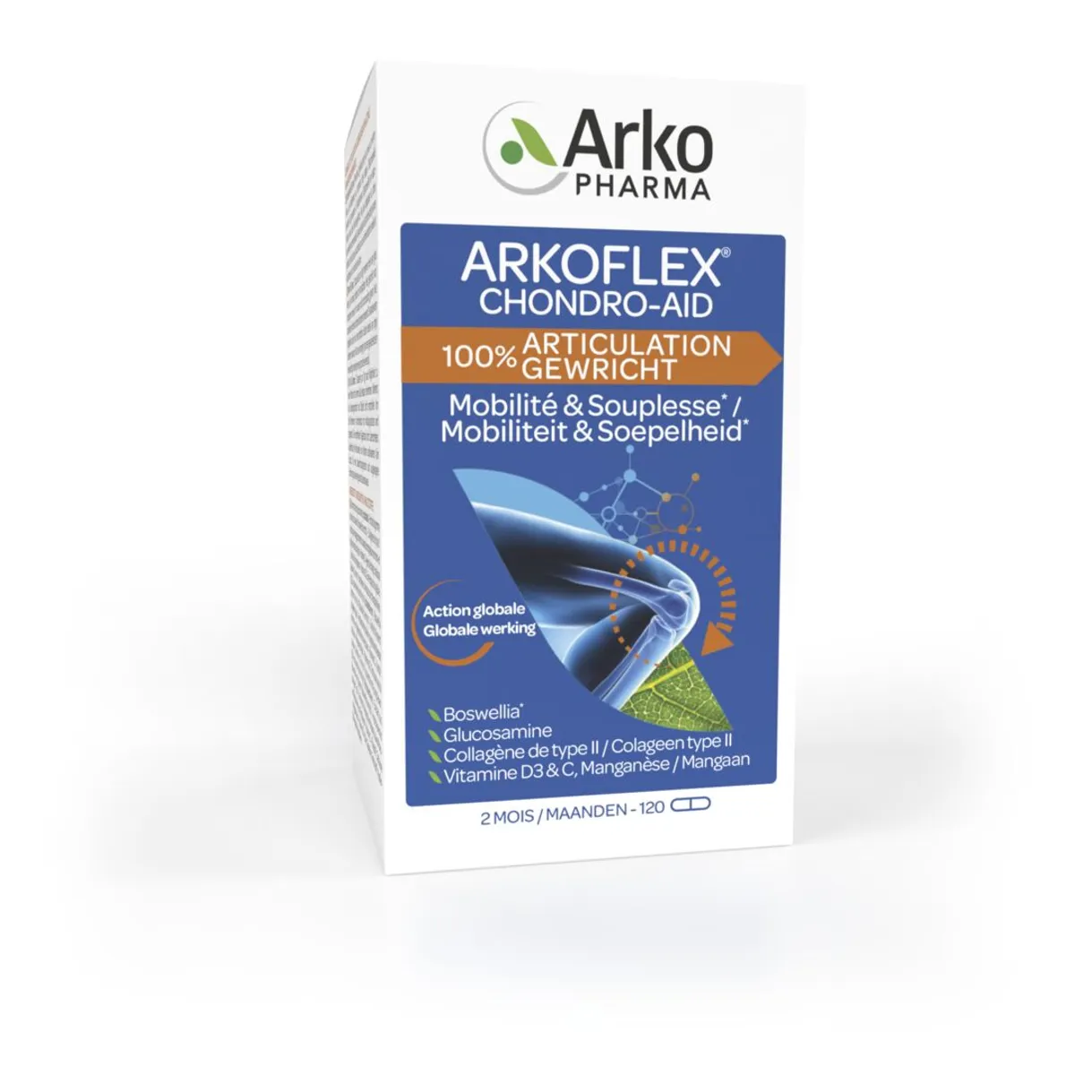 Arkoflex Chondro-Aid 100% Gewrichten 120 Capsules