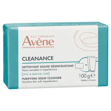 Avène Cleanance Nettoyant Solide Désincrustant 100G