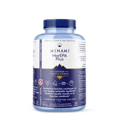 Minami MorEPA Plus 2x60 Gélules