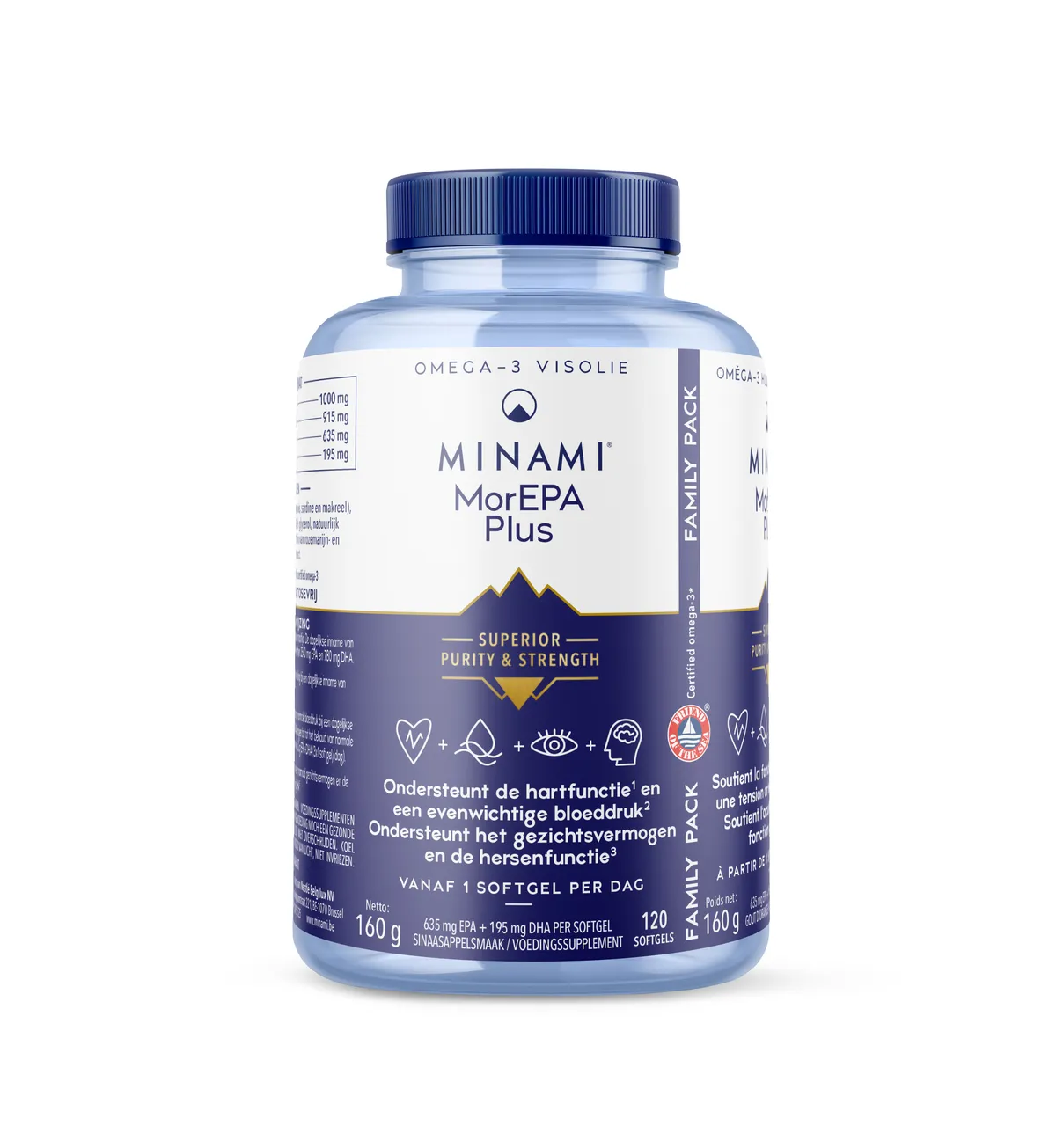 Minami MorEPA Plus 2x60 Capsules