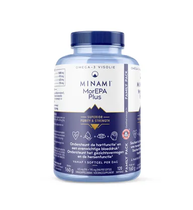 Minami MorEPA Plus 2x60 Capsules