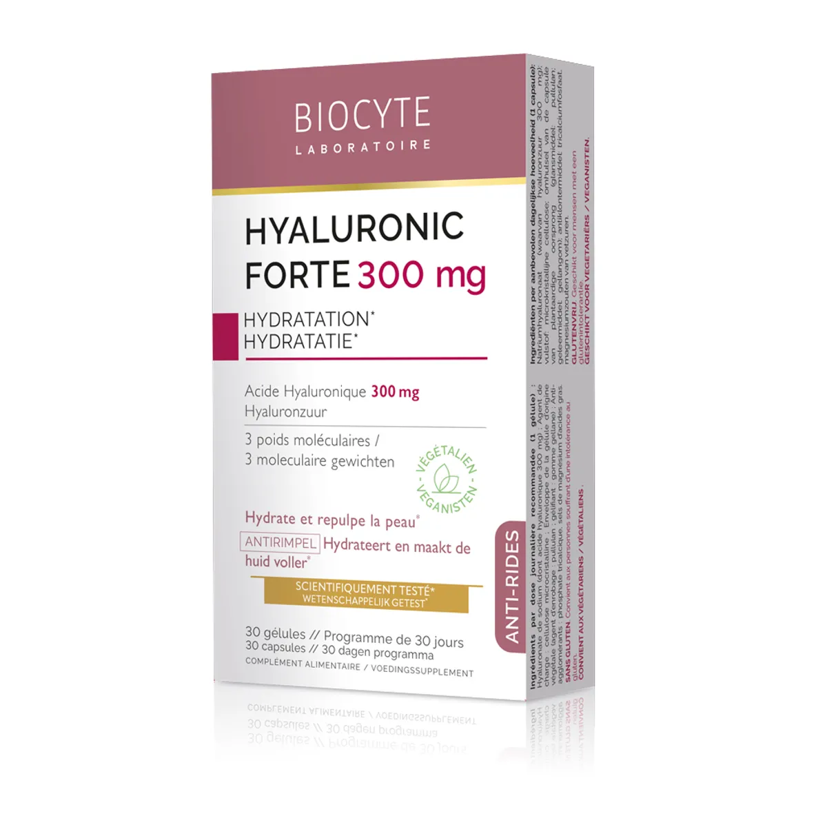 Biocyte Hyaluronic Forte 300mg 30 Capsules
