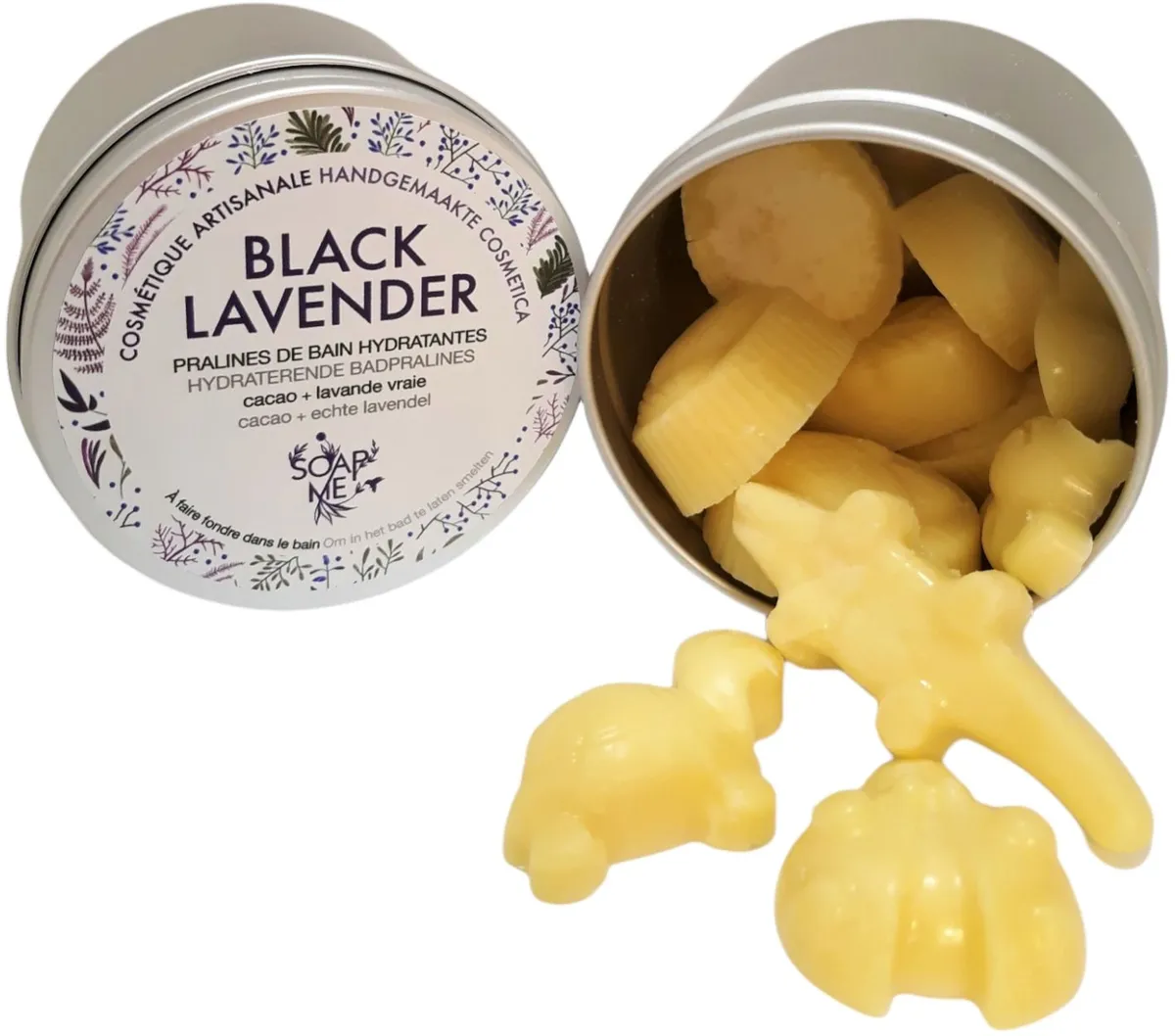 Pralines De Bain Black Lavender