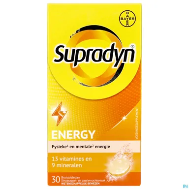 Supradyn Energy 30 Bruistabletten