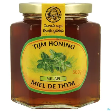 Melapi Zachte Tijmhoning 500g