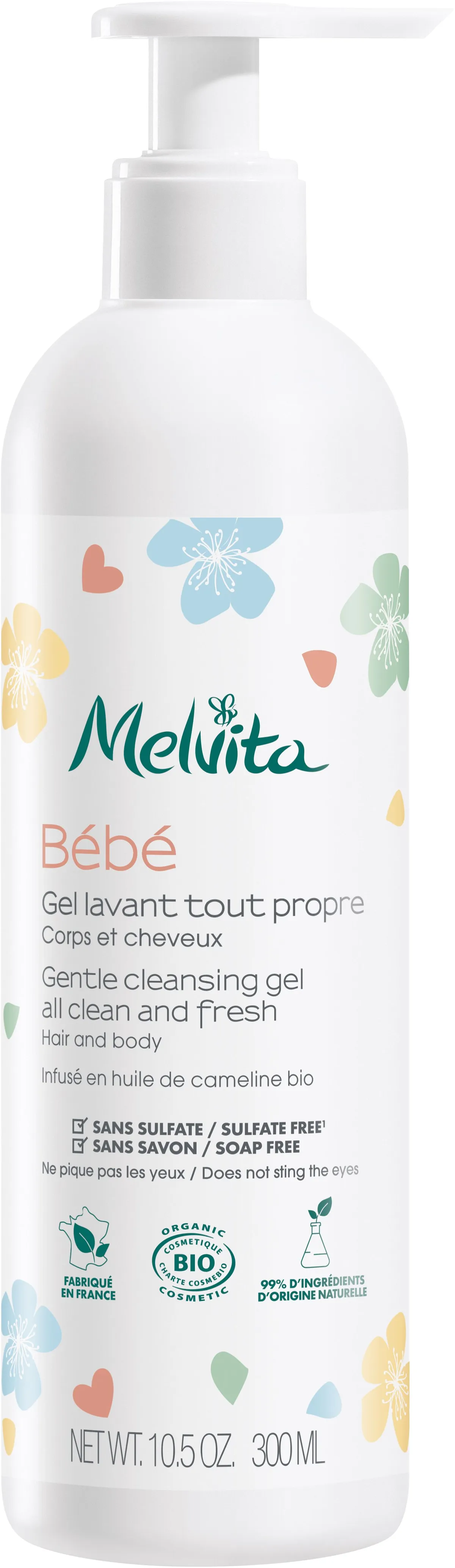Melvita Bébé Reinigingsgel 300 ml
