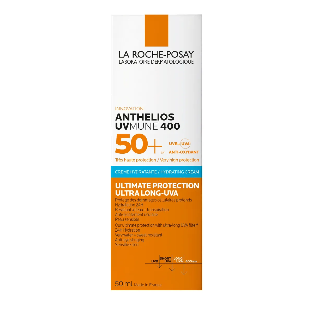 La Roche-Posay Anthelios UV Mune 400 Crème Hydra Sp SPF 50+ 50 ml