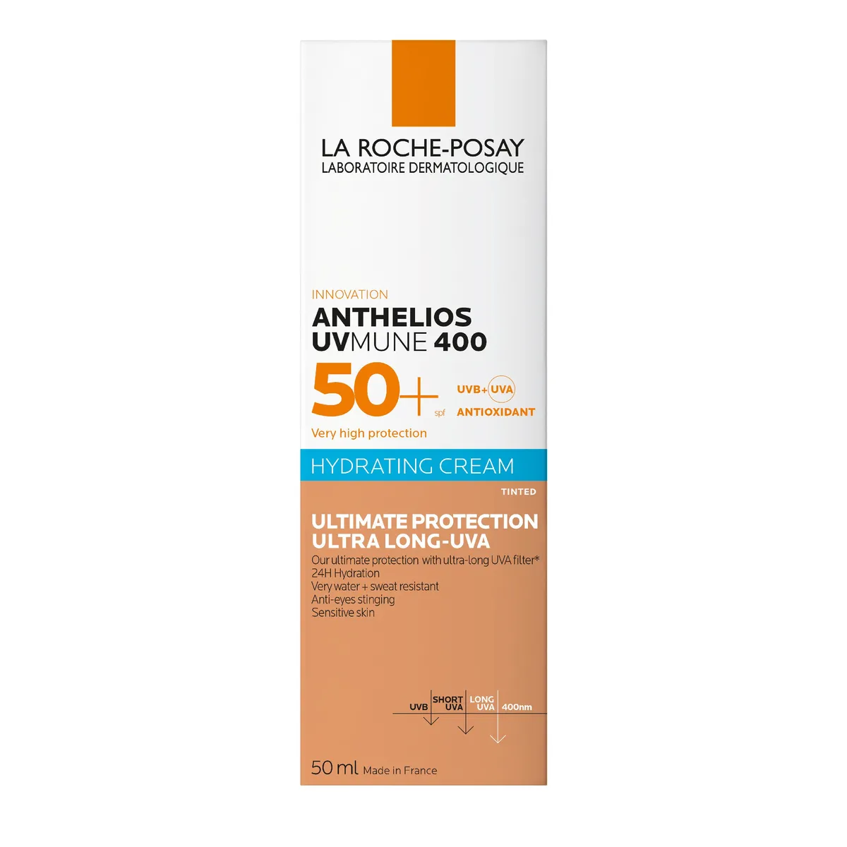 La Roche-Posay Anthelios UVMUNE 400 Crème Hydratante Teintée IP50+ 50ml