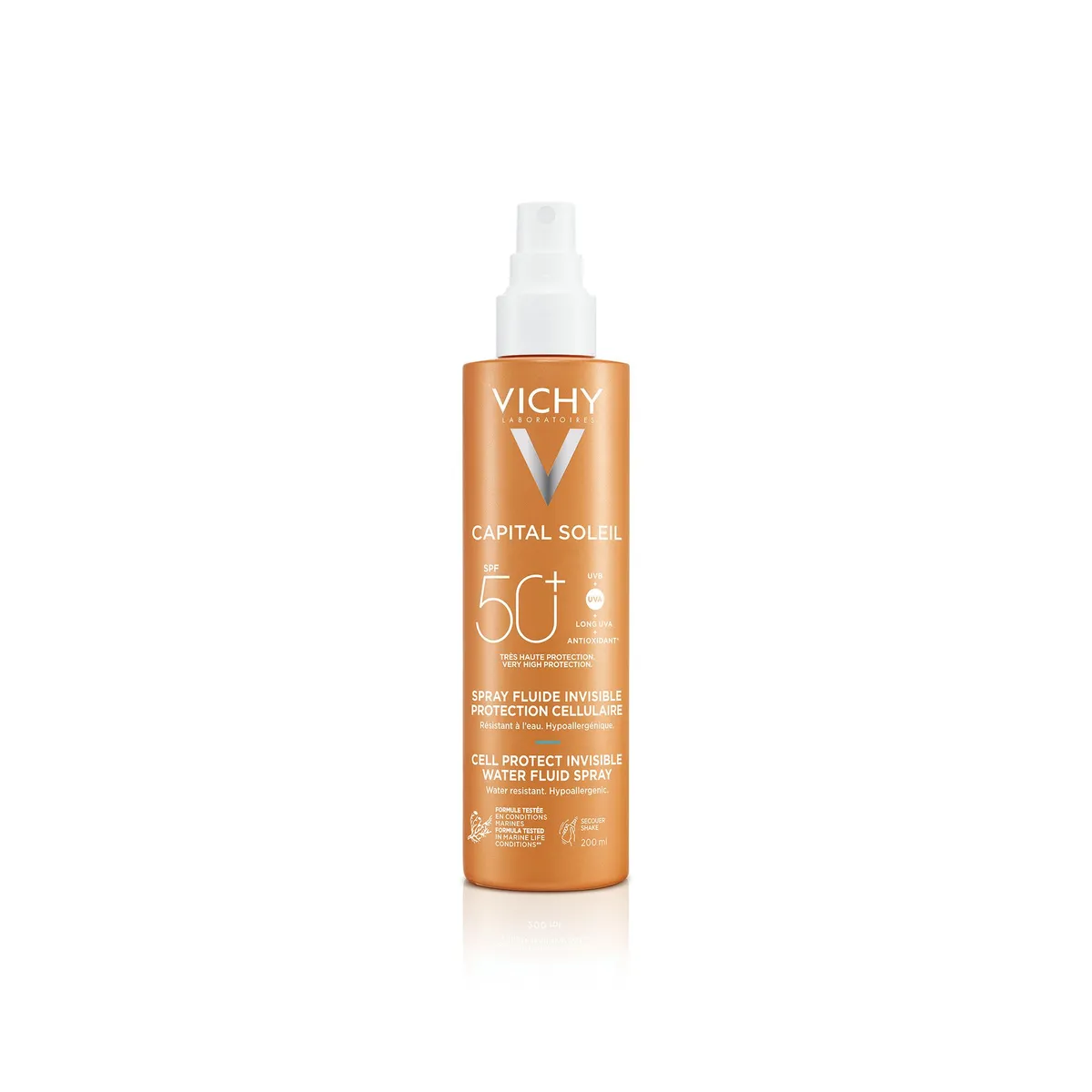Vichy Capital Soleil Spray Protection Cellulaire IP50+ Spray 200ml