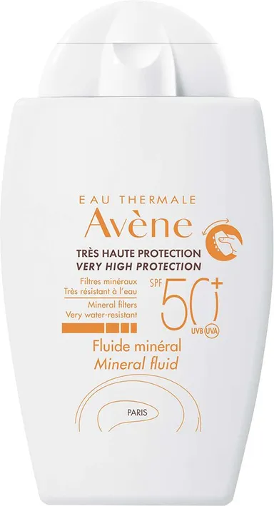 Avène Solaire Spf 50+ Fluide Minéral 40Ml