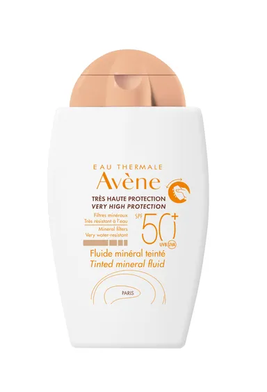 Avène Solaire Spf 50+ Fluide Minéral Teinté 40Ml