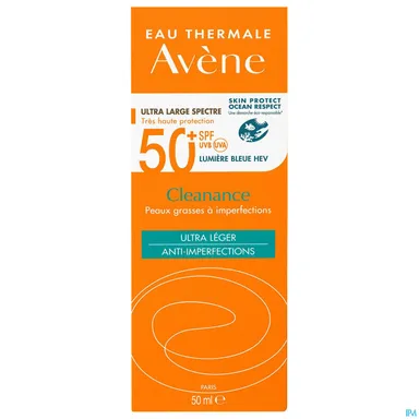 Avène Zon Spf 50+ Cleanance 50Ml