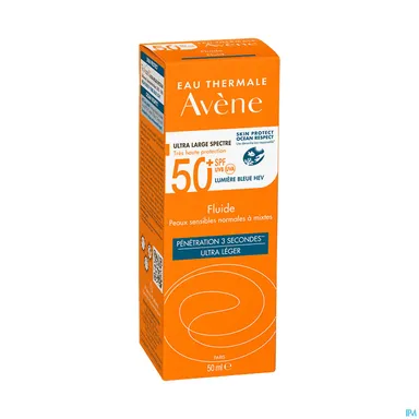Avene Zonnebescherming SPF 50+ Fluid 50 ml