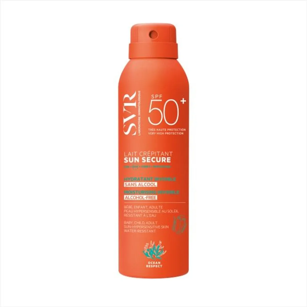 Sun Secure Crepitant Ip50+ Lait 200ml