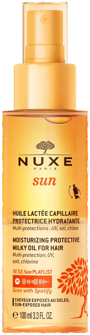 Nuxe Sun Melkachtige Haarolie Protect Hydra Fles 100 ml Nieuwe Versie