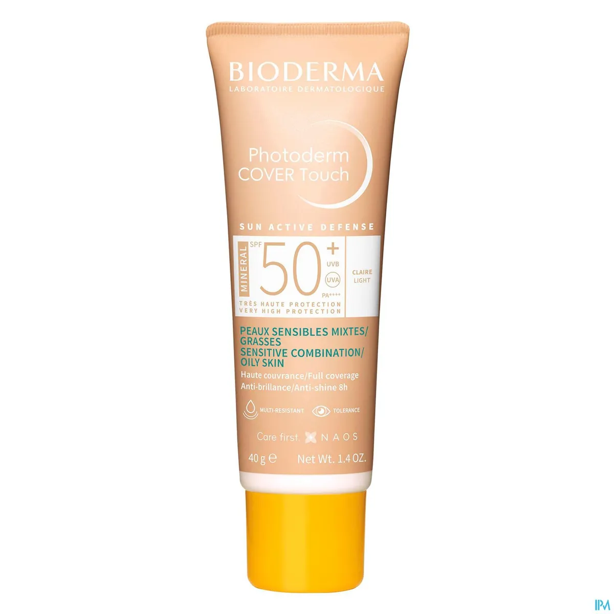 Bioderma Photoderm Cover Touch Mineral ip50+ Clair 40g