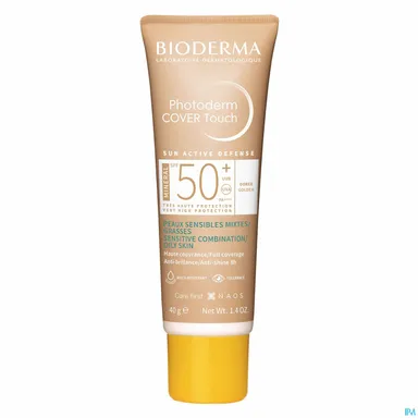 Bioderma Photoderm Cover Touch Minéral IP50+Dorée 40g