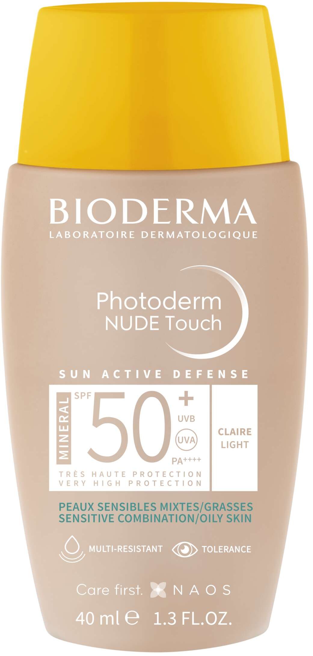 Bioderma Bioderma Photoderm Nude Touch Crème Solaire minérale Teinte Clai