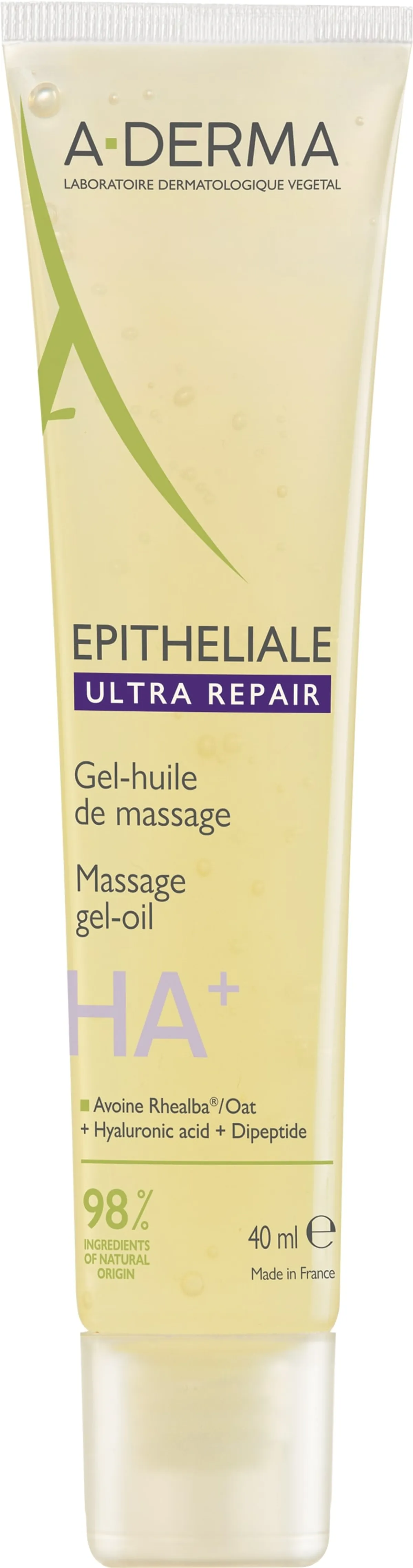 A-Derma Epitheliale A.H Duo Gel-Olie Voor Massage Tegen Vlekken 40Ml