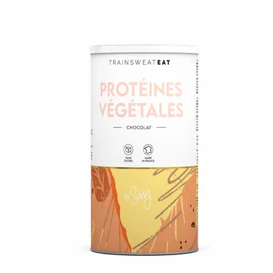 Trainsweateat Voeding Plantaardige Eiwitten Chocolade 450 g