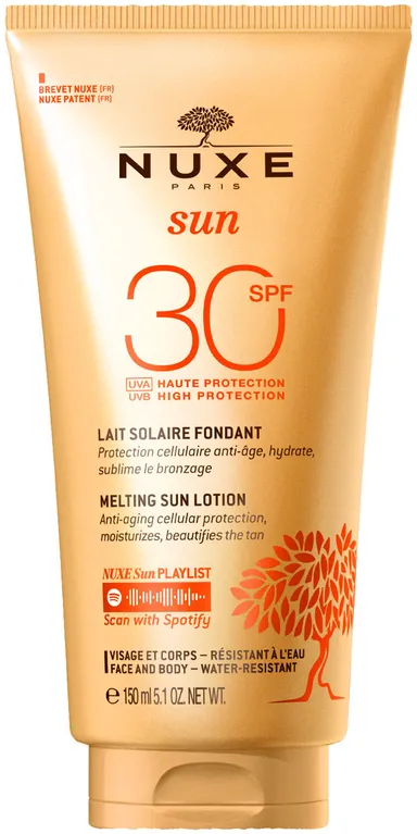 Nuxe Sun Heerlijke Melk Gezicht Lichaam SPF 30 150 ml Nieuwe Formule