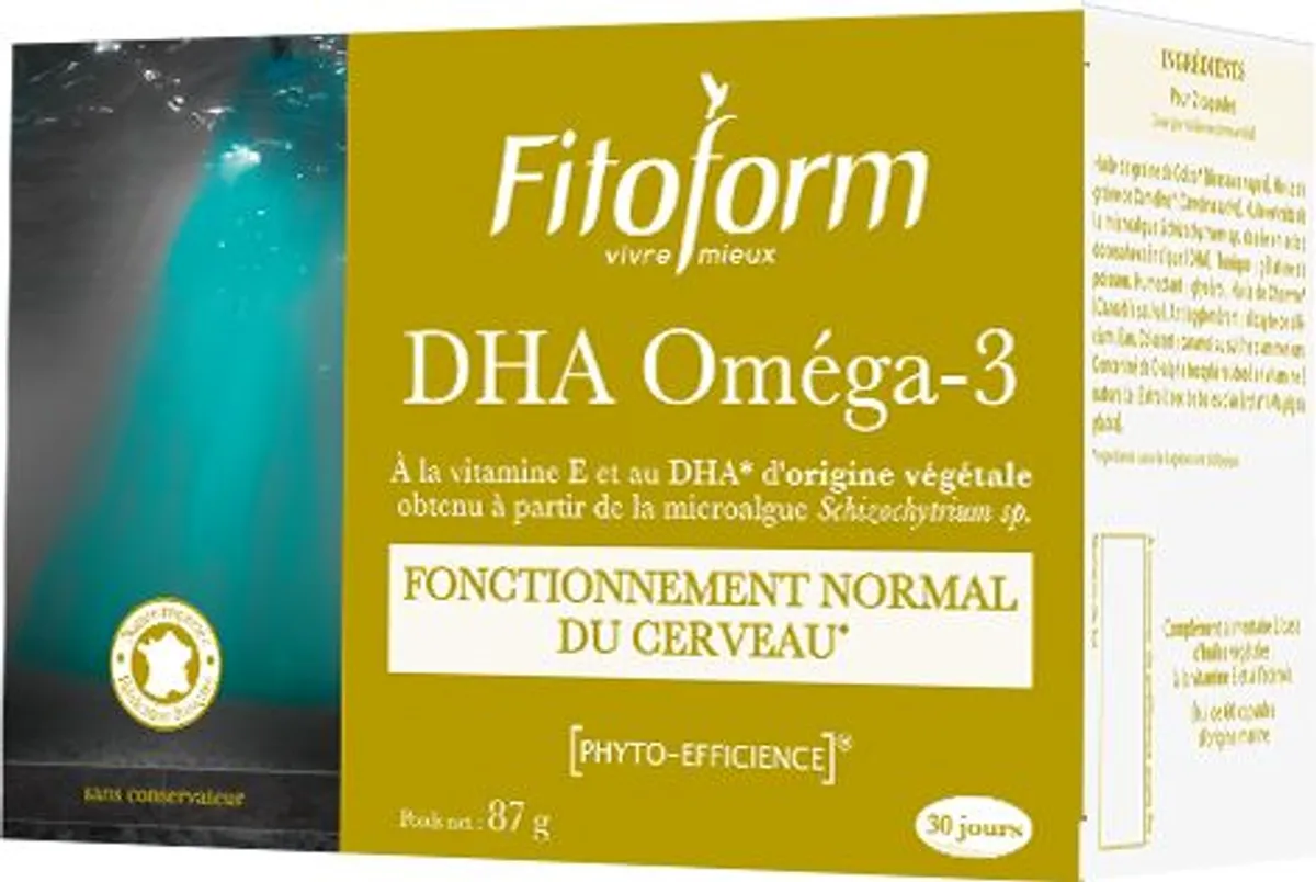 Omega 3 Végétal 60 Capsules