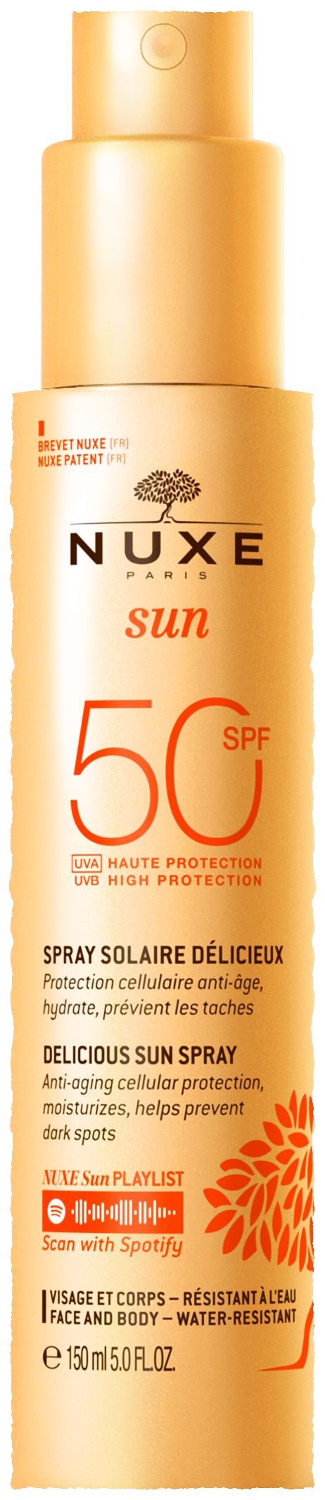 Nuxe Sun Spray Smeltend SPF50 150 ml - Nuxe