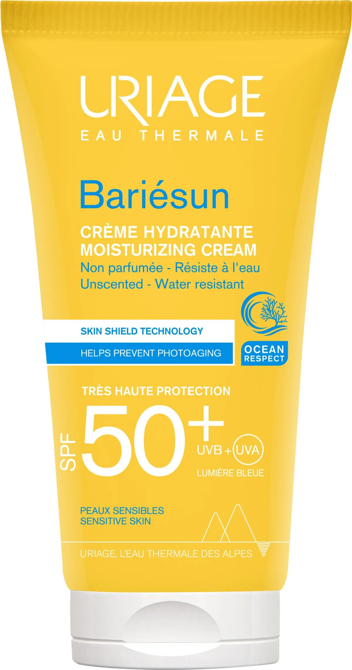 Uriage Bariésun Crème SPF 50+ Zonder Parfum 50 ml