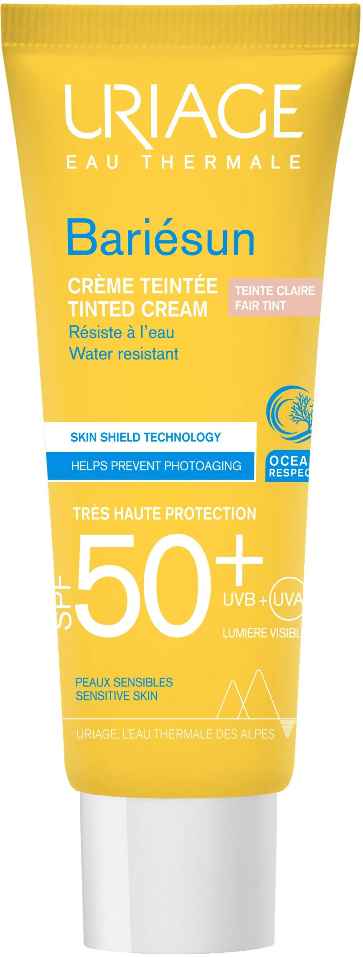 Uriage Bariesun Creme Teintée Ip50+ Clair 50ml