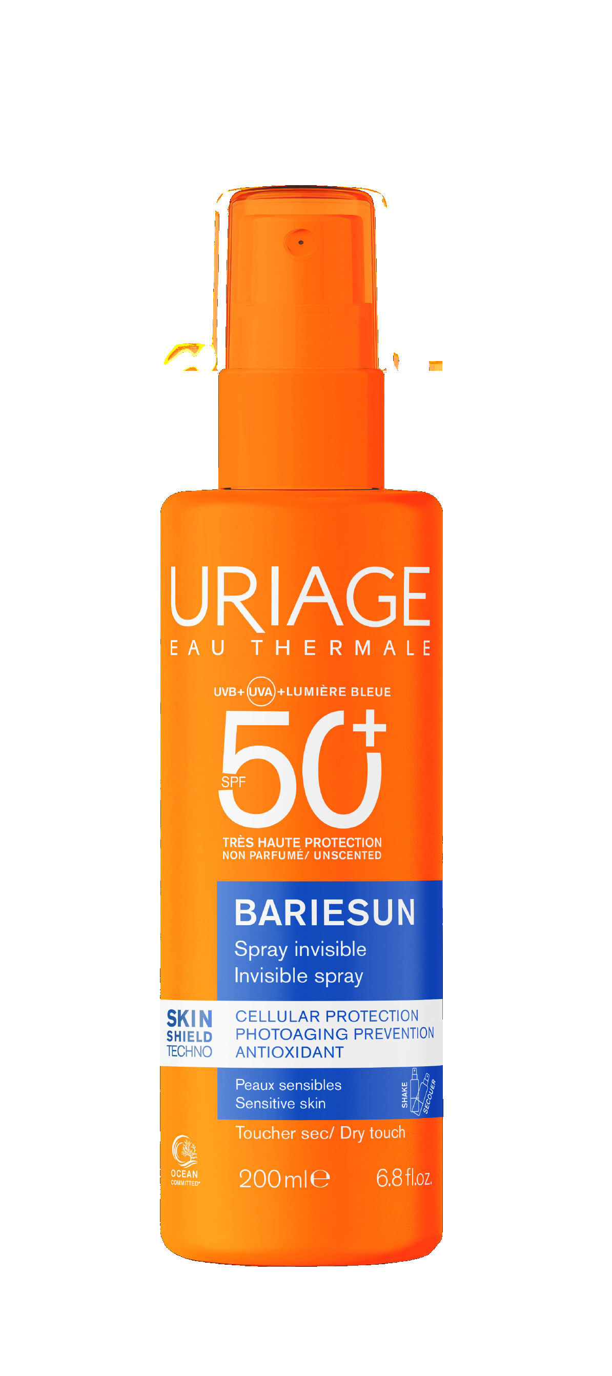 Uriage Bariésun Spray SPF 50+ Zonder parfum 200 ml - Uriage