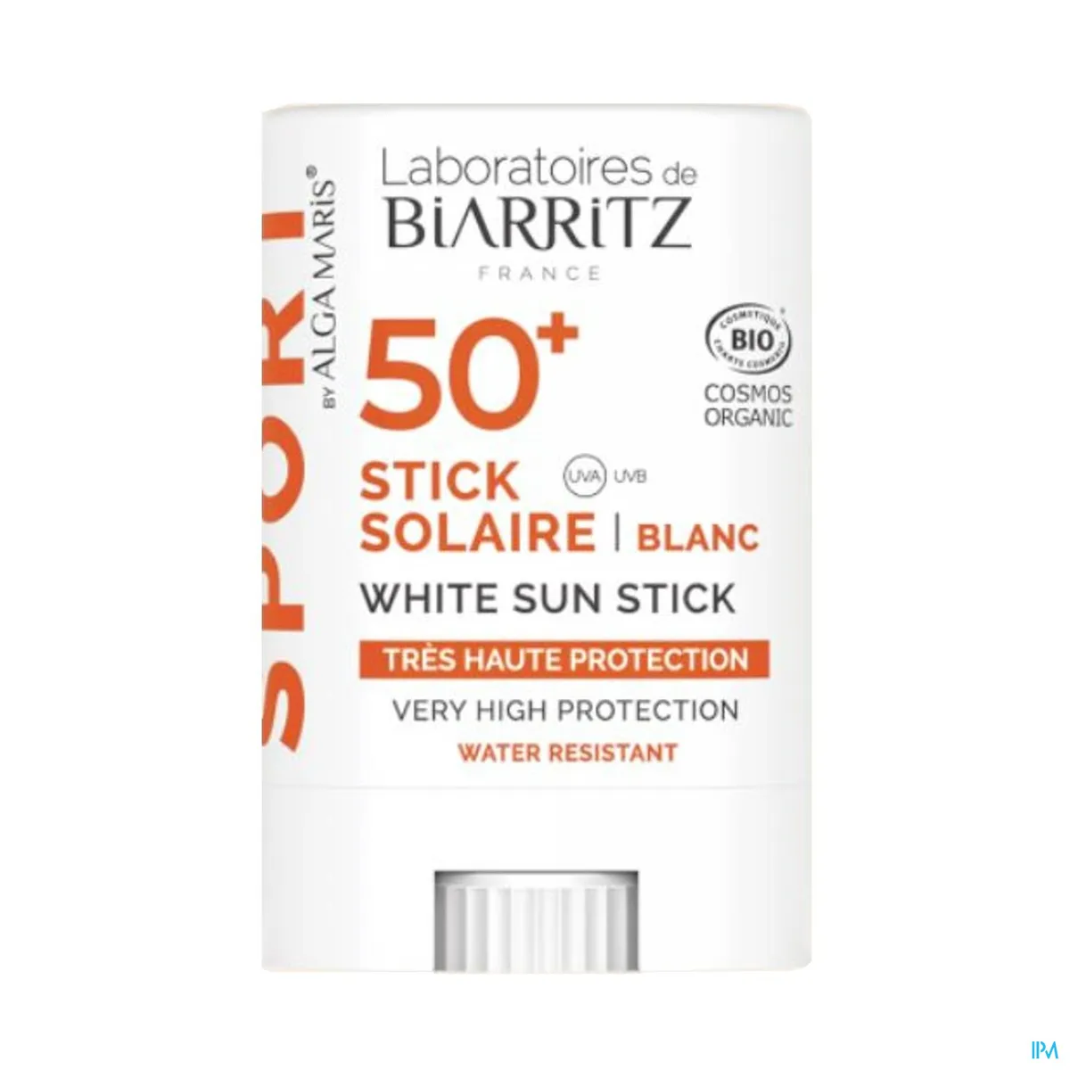 Algamaris Zonnestick Sport SPF 50+ Wit 12 g