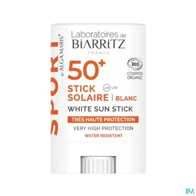 Algamaris Zonnestick Sport SPF 50+ Wit 12 g