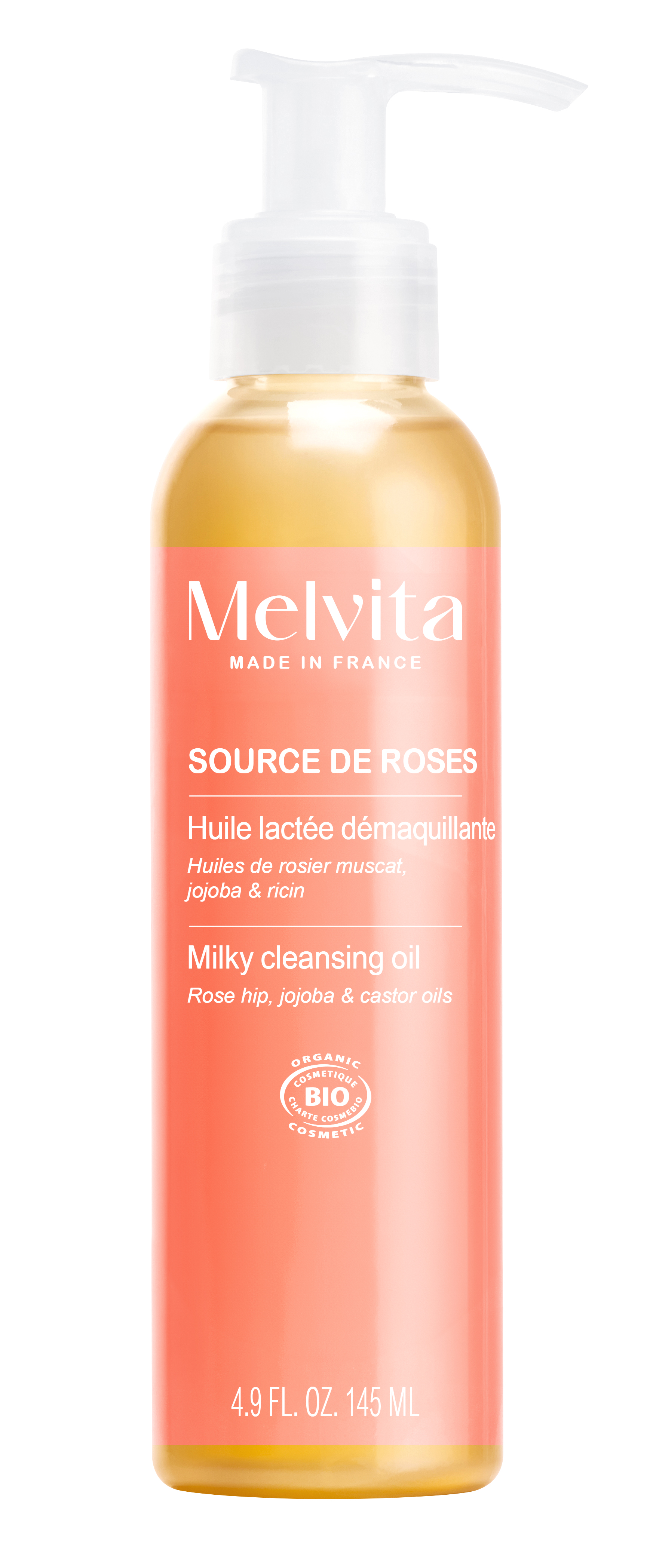 Melvita Rozennectar Melkachtige Make-upverwijderende Olie 145 ml - Melvita