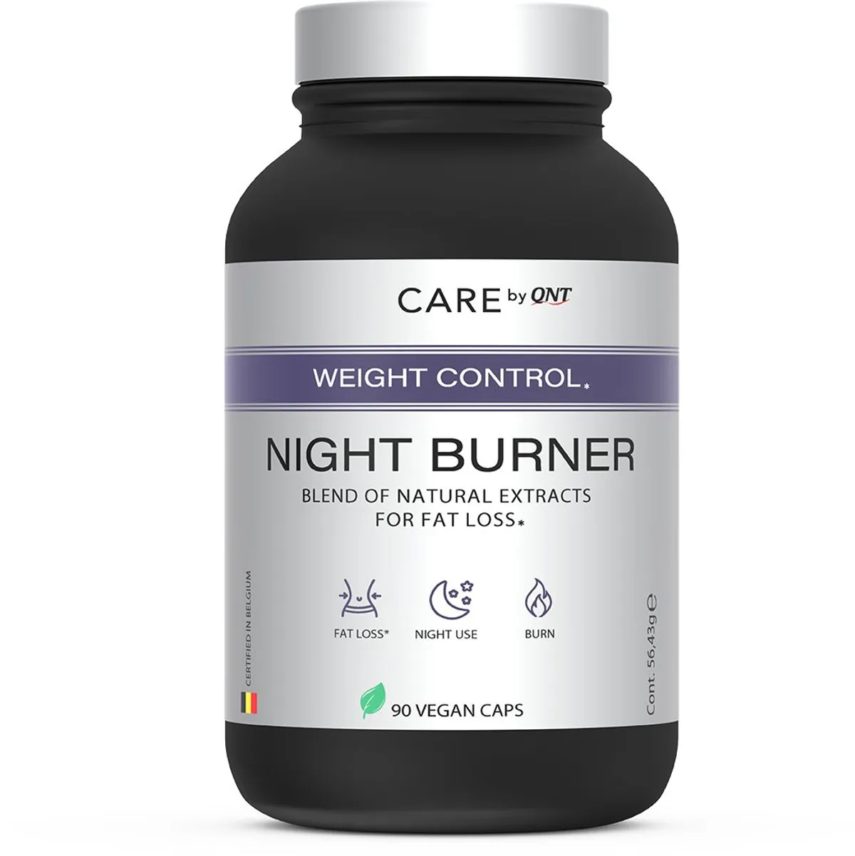 QNT Night burner Weight Loss Vegan Capsules 90