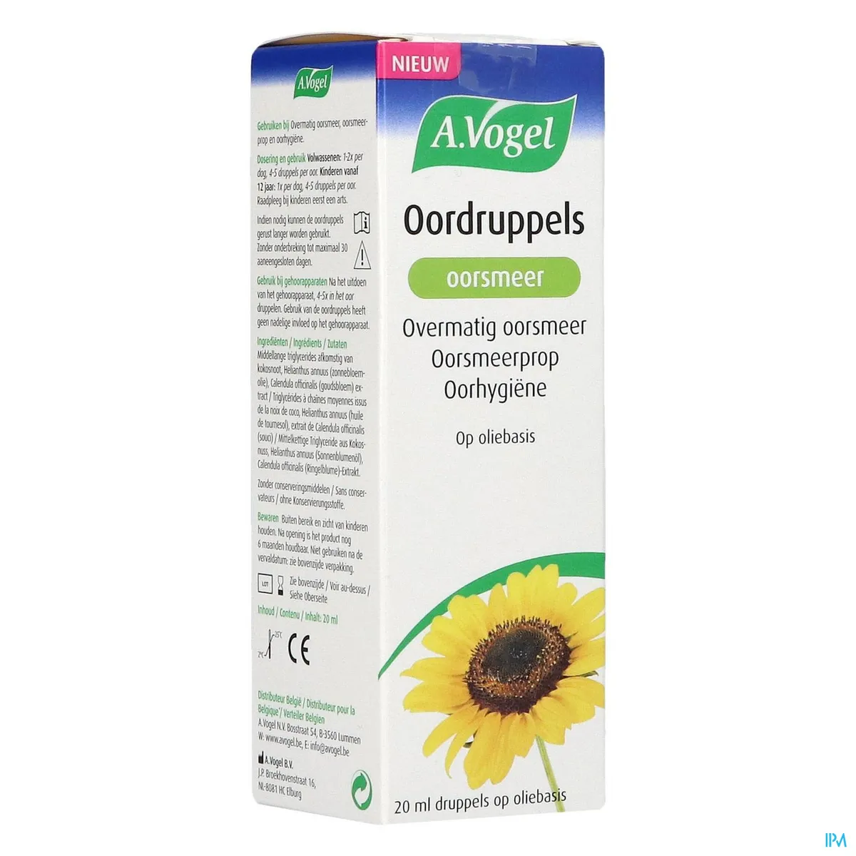 A.Vogel Oorsmeer Druppels 20 ml