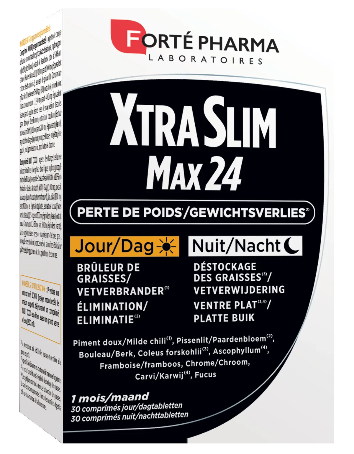 Forté Pharma Xtraslim Max 24u 60 Tabletten