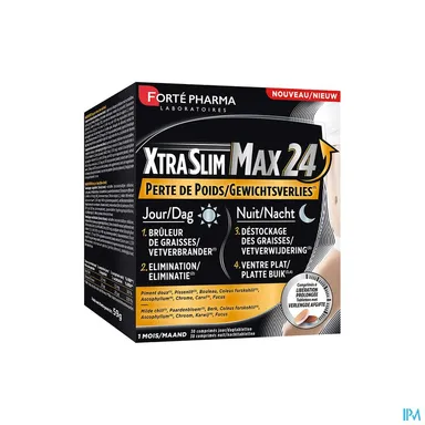 Forté Pharma Xtraslim Max 24u 60 Tabletten