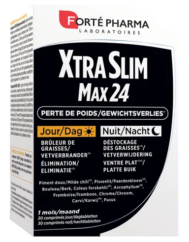 Forté Pharma Xtraslim Max 24u 60 Tabletten