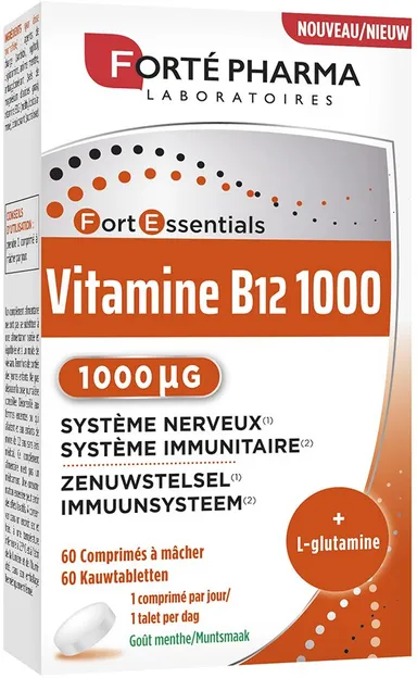 Forté Pharma Vitamine B12 1000 60 Tabletten
