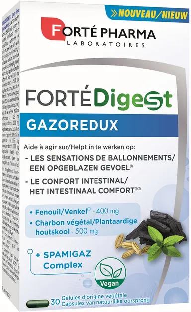Forté Pharma FortéDigest Gazoredux 30 Gélules