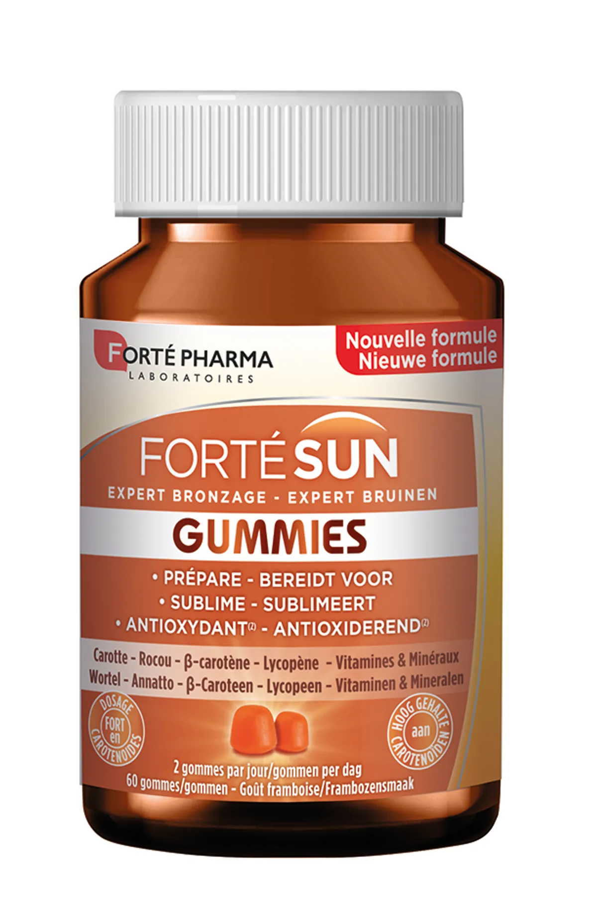 Forté Pharma Fortesun Expert Bruining Gummies 60